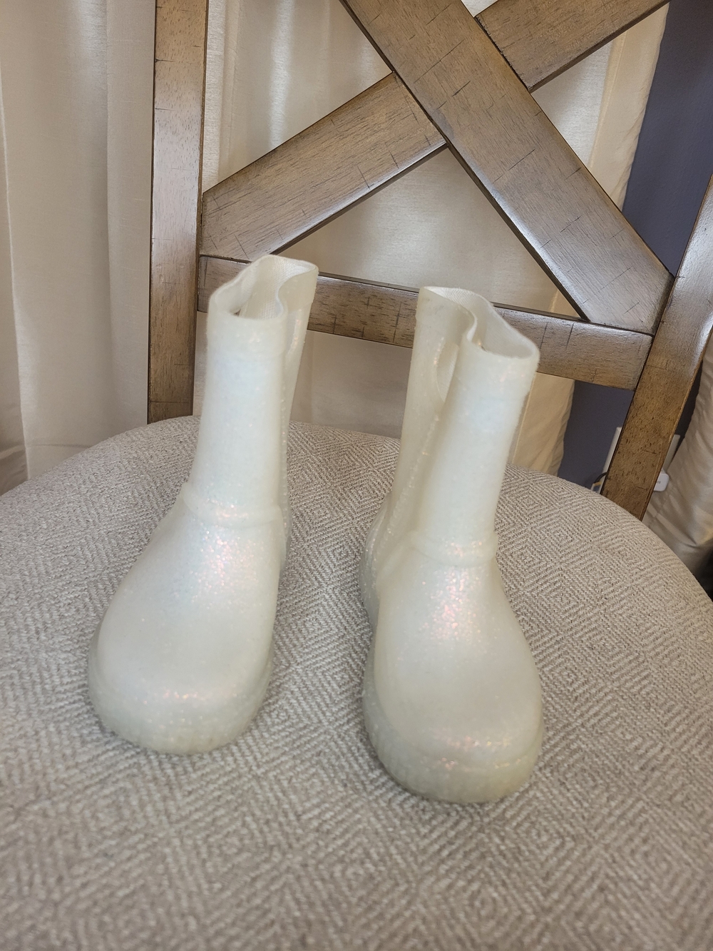 UGG Drizlita Glitter Rain Boots Toddler Kids Size 7c - Picture 5 of 7